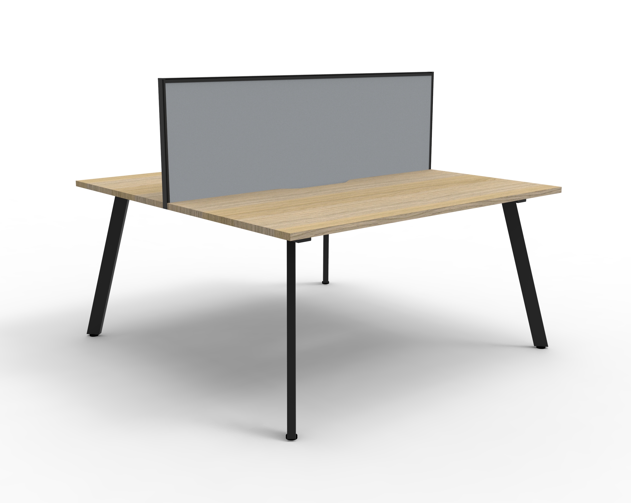Eternity 2 Person Double Sided Workstation - With Screen